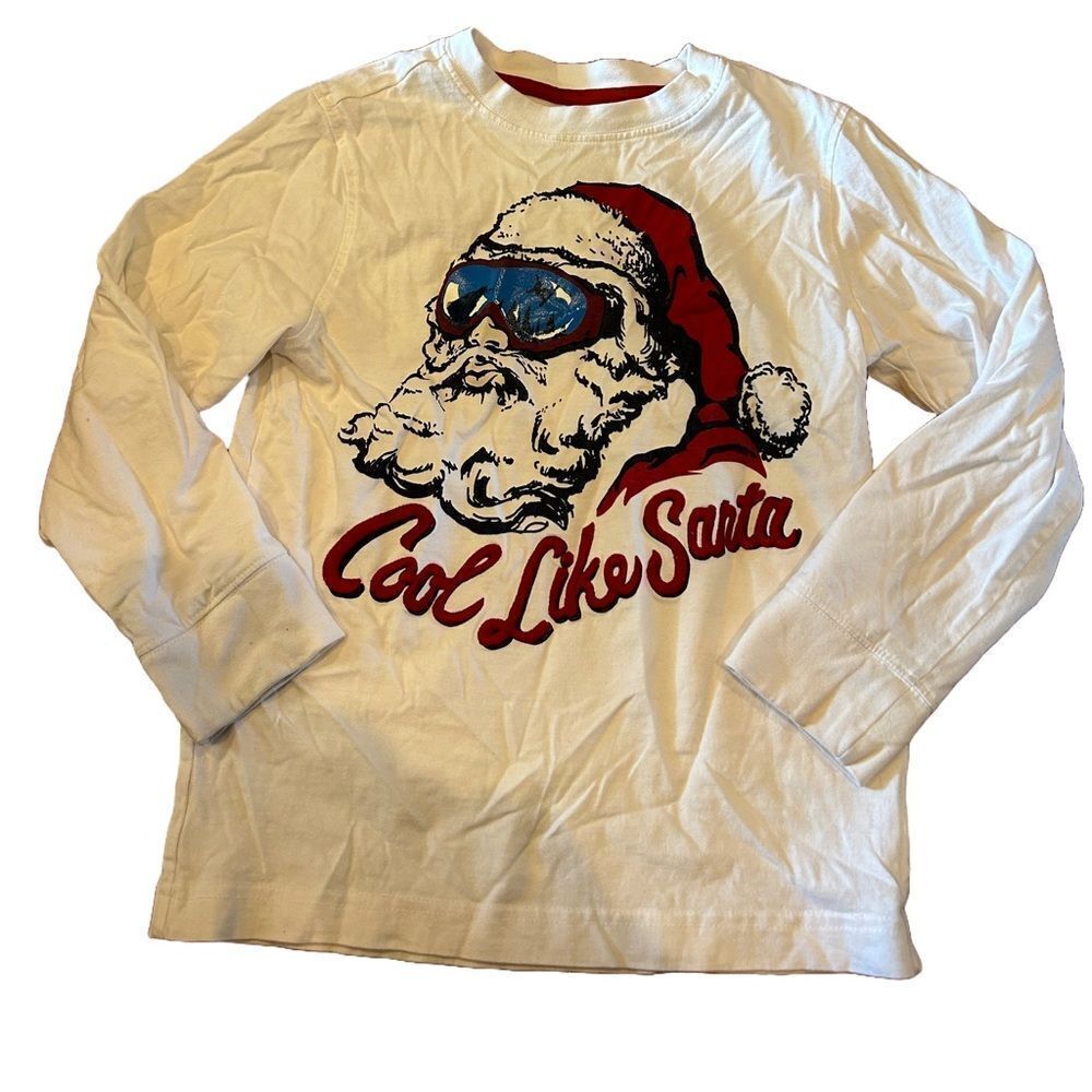Boys Gymboree Cool Like Santa Christmas Tshirt